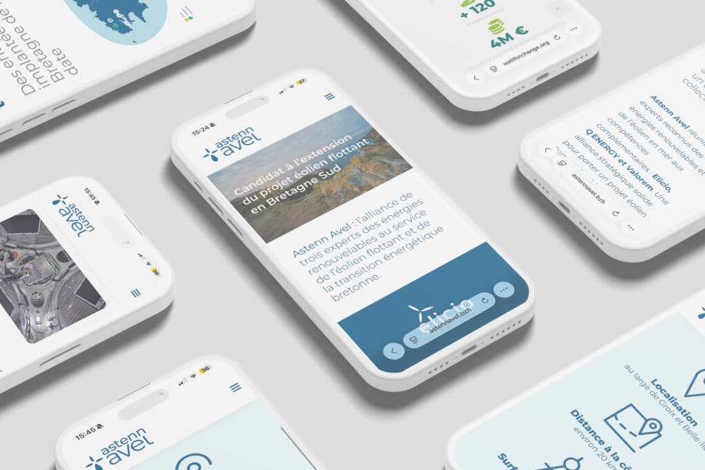 Création du site internet responsive